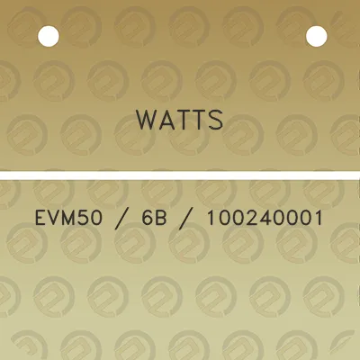 watts-evm50-6b-100240001