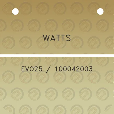 watts-evo25-100042003