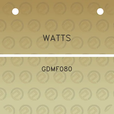 watts-gdmf080