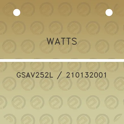 watts-gsav252l-210132001