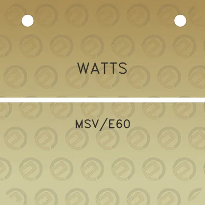 watts-msve60