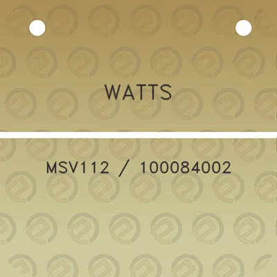 watts-msv112-100084002