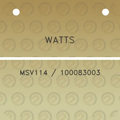 watts-msv114-100083003