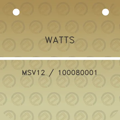 watts-msv12-100080001