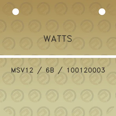 watts-msv12-6b-100120003