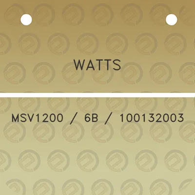 watts-msv1200-6b-100132003