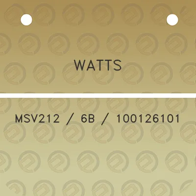 watts-msv212-6b-100126101