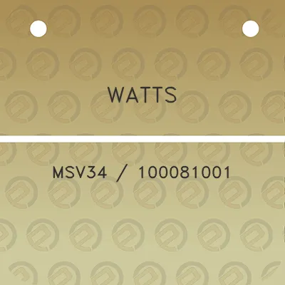 watts-msv34-100081001