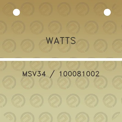 watts-msv34-100081002