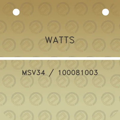 watts-msv34-100081003