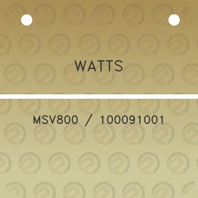 watts-msv800-100091001