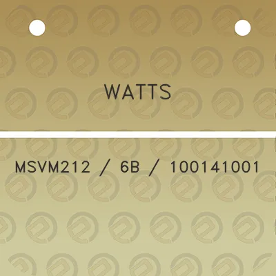 watts-msvm212-6b-100141001