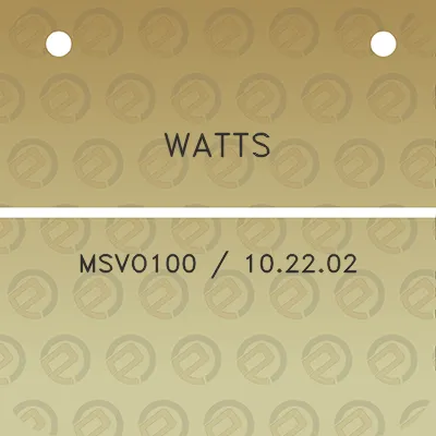 watts-msvo100-102202