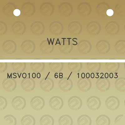 watts-msvo100-6b-100032003