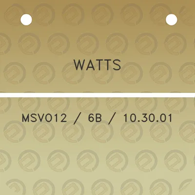 watts-msvo12-6b-103001