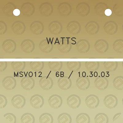 watts-msvo12-6b-103003