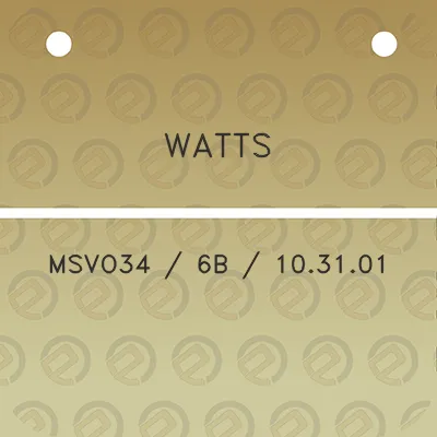 watts-msvo34-6b-103101