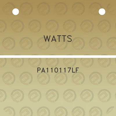 watts-pa110117lf