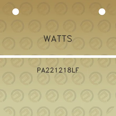 watts-pa221218lf