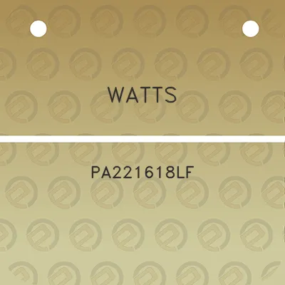 watts-pa221618lf