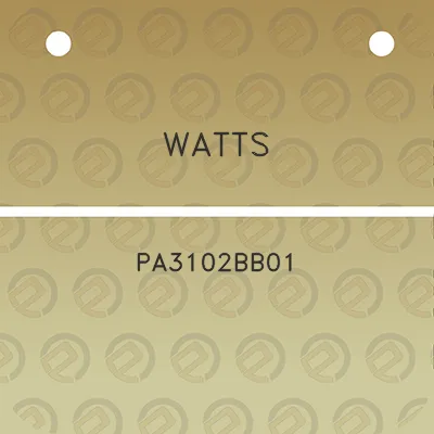 watts-pa3102bb01