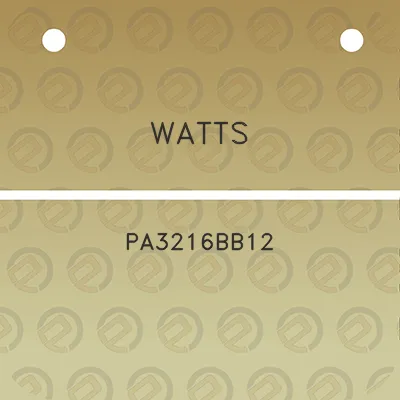 watts-pa3216bb12