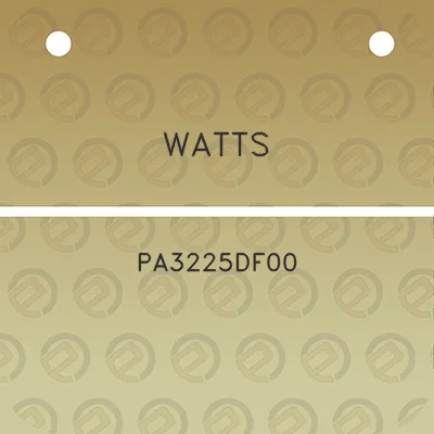 watts-pa3225df00