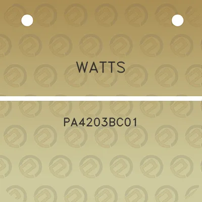 watts-pa4203bc01