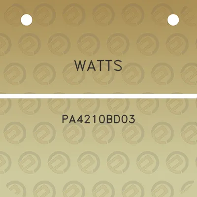 watts-pa4210bd03