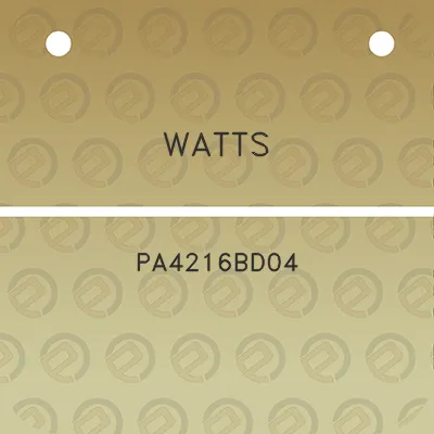 watts-pa4216bd04