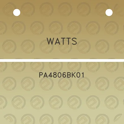 watts-pa4806bk01