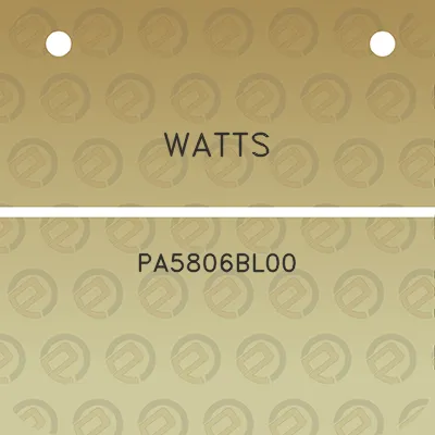 watts-pa5806bl00