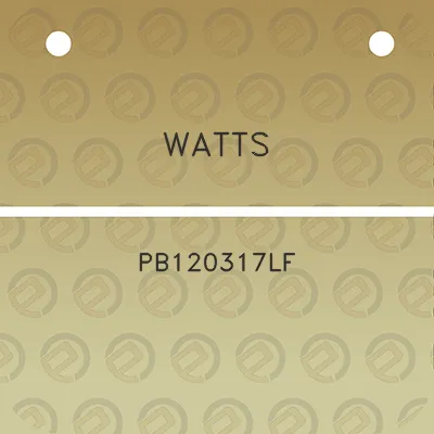 watts-pb120317lf