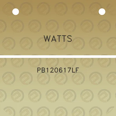 watts-pb120617lf