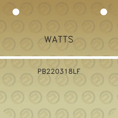 watts-pb220318lf