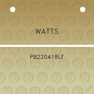 watts-pb220418lf