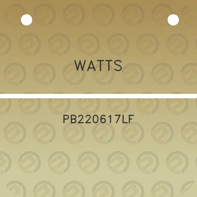 watts-pb220617lf