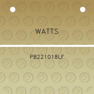 watts-pb221018lf