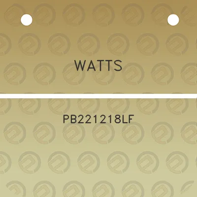 watts-pb221218lf