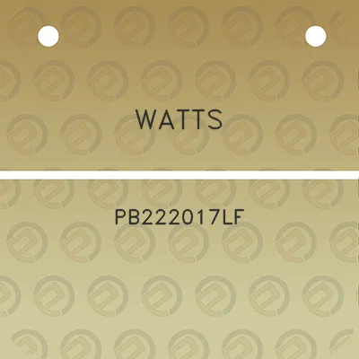 watts-pb222017lf