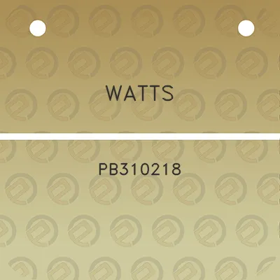 watts-pb310218