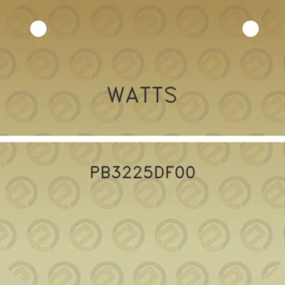 watts-pb3225df00