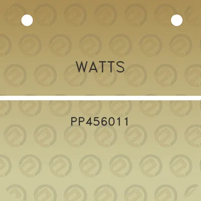 watts-pp456011