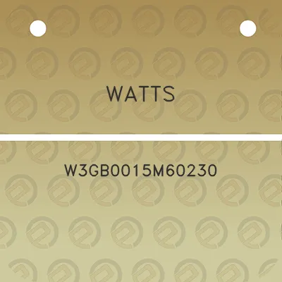 watts-w3gb0015m60230