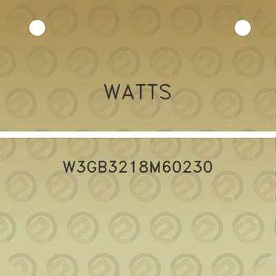 watts-w3gb3218m60230