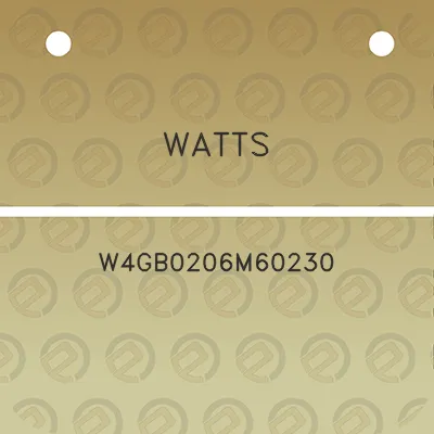 watts-w4gb0206m60230