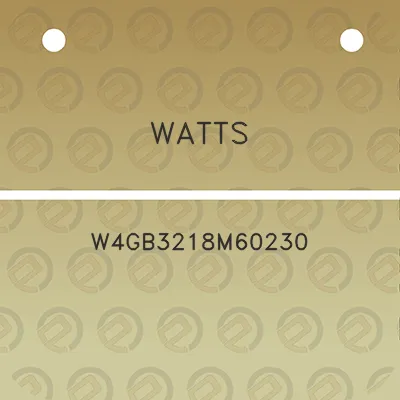 watts-w4gb3218m60230