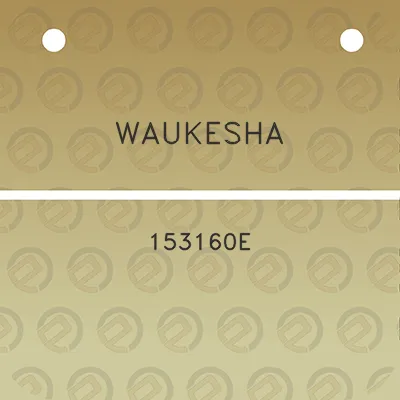 waukesha-153160e