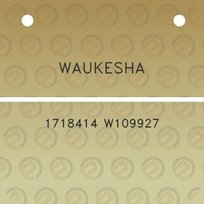 waukesha-1718414-w109927