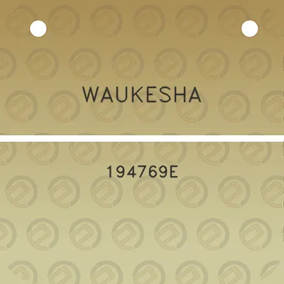 waukesha-194769e